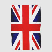 Britse vlag golfhanddoek (Voorkant)