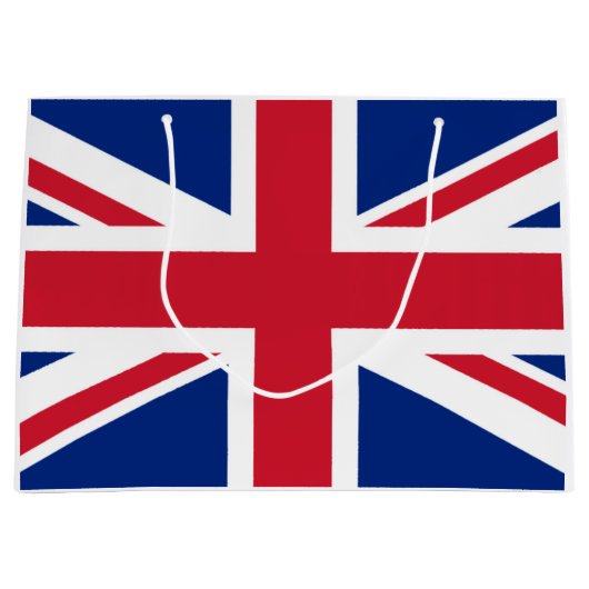 Britse vlag groot cadeauzakje (Voorkant)