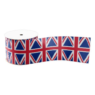 Britse vlag grosgrain lint
