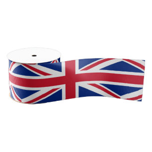 Britse vlag grosgrain lint