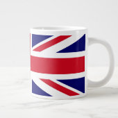 Britse vlag grote koffiekop (Rechts)