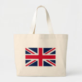 Britse vlag grote tote bag (Voorkant)
