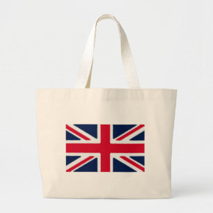 Britse vlag grote tote bag