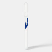 Britse vlag Handafdruk Case-Mate iPhone Case (Achterkant / Links)