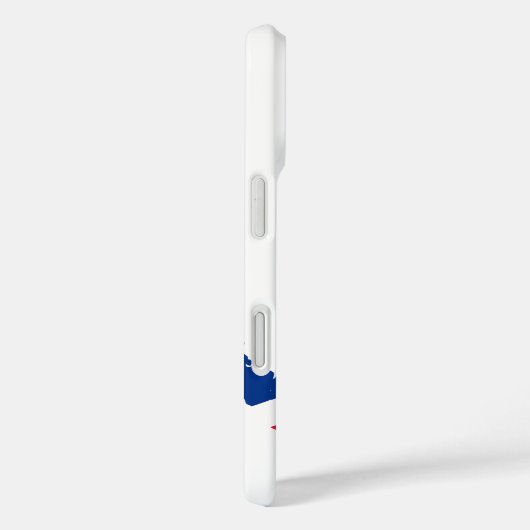 Britse vlag Handafdruk Case-Mate iPhone Case (Achterkant / Rechts)