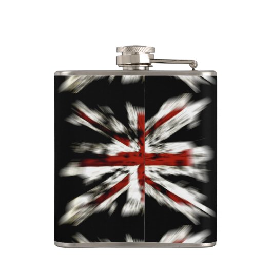 Britse vlag heupfles (Achterkant)