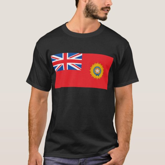 Britse vlag India T-shirt (Voorkant)