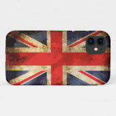 Britse Vlag iPhone 5 Hoes (Achterkant (horizontaal))
