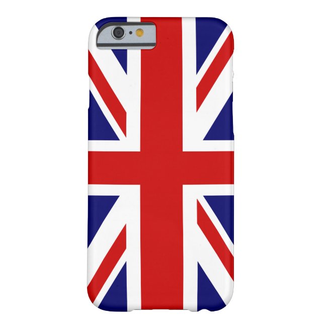 Britse vlag iPhone 6 hoesje | Ontwerp van de unial (Achterkant)