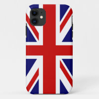 Britse vlag iPhone case | Ontwerp van de uniale he