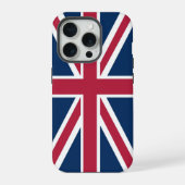Britse vlag iPhone hoesje (Achterkant)