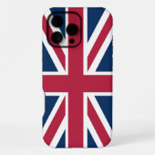 Britse vlag iPhone hoesje (Achterkant)