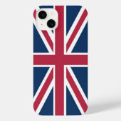 Britse vlag iPhone hoesje (Achterkant)