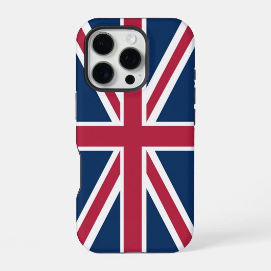 Britse vlag iPhone hoesje (Achterkant)