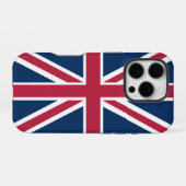Britse vlag iPhone hoesje (Achterkant horizontaal)