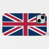 Britse vlag iPhone hoesje (Achterkant horizontaal)