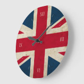  Britse vlag Jack British Wall Clock Grote Klok (Hoek)