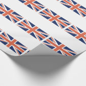Britse vlag Jack Wrapping Cadeaupapier (Hoek)