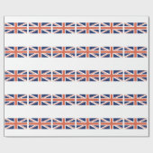 Britse vlag Jack Wrapping Cadeaupapier (Vlak)