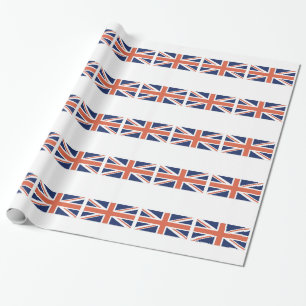 Britse vlag Jack Wrapping Cadeaupapier