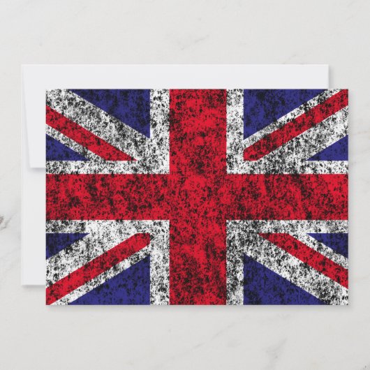 britse vlag kaart (Voorkant)