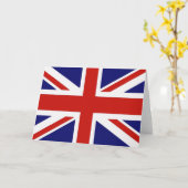 Britse vlag kaart (Gele Bloem)