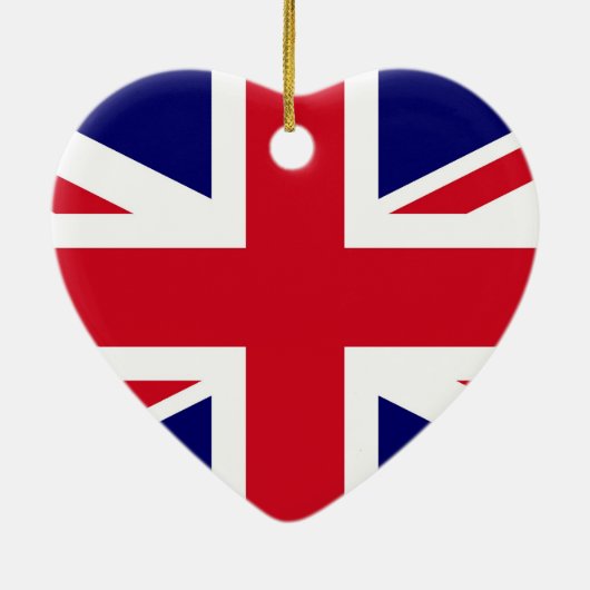 Britse vlag keramisch ornament (Achterkant)