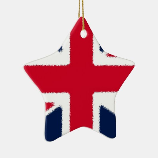 Britse vlag keramisch ornament (Rechts)