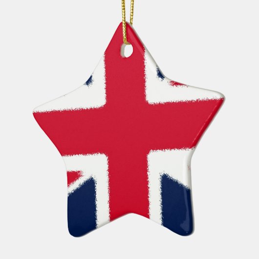 Britse vlag keramisch ornament (Links)