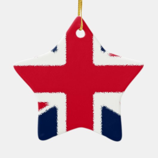 Britse vlag keramisch ornament (Achterkant)