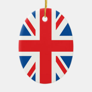 Britse vlag keramisch ornament