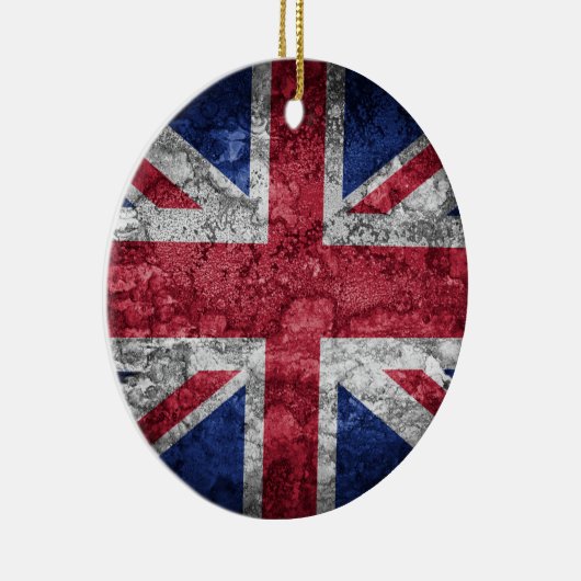 Britse vlag. keramisch ornament (Rechts)