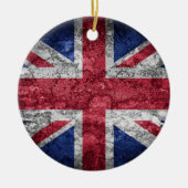 Britse vlag. keramisch ornament (Voorkant)