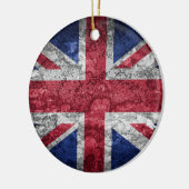 Britse vlag. keramisch ornament (Links)