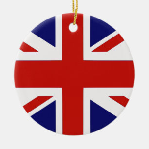 Britse vlag keramisch ornament