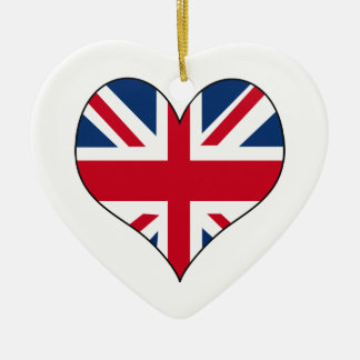 Britse vlag keramisch ornament