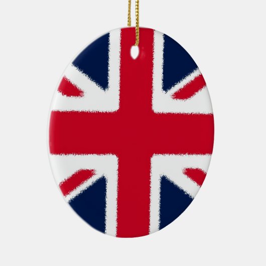 Britse vlag keramisch ornament (Rechts)