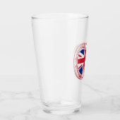 Britse vlag Klimaatcarabiner Glas (Rechts)