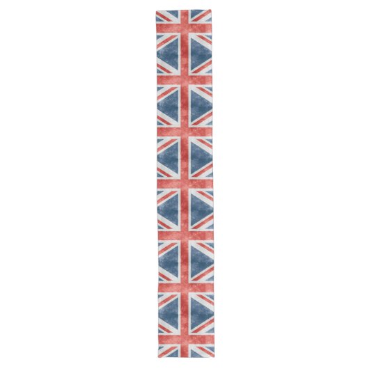 Britse vlag lange tafelloper (Voorkant)
