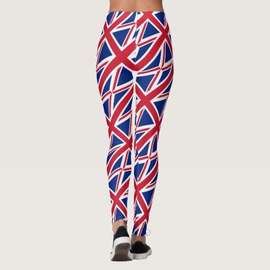 Britse vlag leggings (Achterkant)