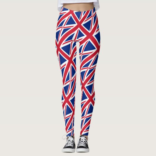 Britse vlag leggings (Voorkant)