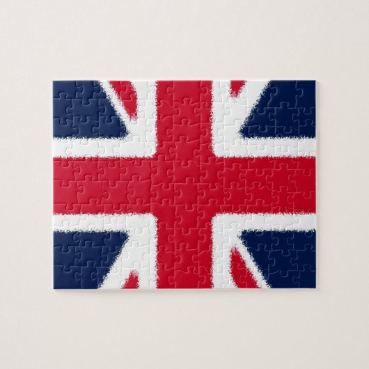 Britse vlag legpuzzel (Horizontaal)