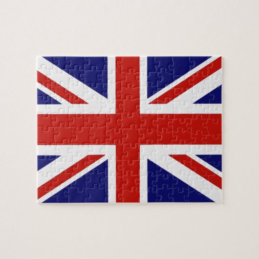 Britse vlag legpuzzel (Horizontaal)