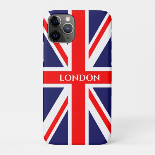 Britse vlag Londen Case-Mate iPhone Case (Achterkant)
