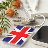 Britse vlag Londen Sleutelhanger (Voorkant Rechts)