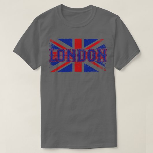  Britse vlag Londen T-shirt (Design voorkant)