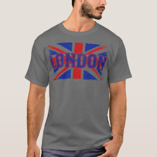  Britse vlag Londen T-shirt
