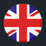 Britse Vlag Magneet<br><div class="desc">groot,  Groot-Brittannië,  koninklijke vlag,  huwelijk,  William,  kate,  prinsen,  Catherine,  middleton,  het UK,  gbr,  Britten,  Engeland,  prinses,  Engeland,  Britten, </div>