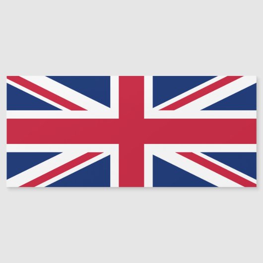 Britse vlag Magnetische Kaart (Voorkant)