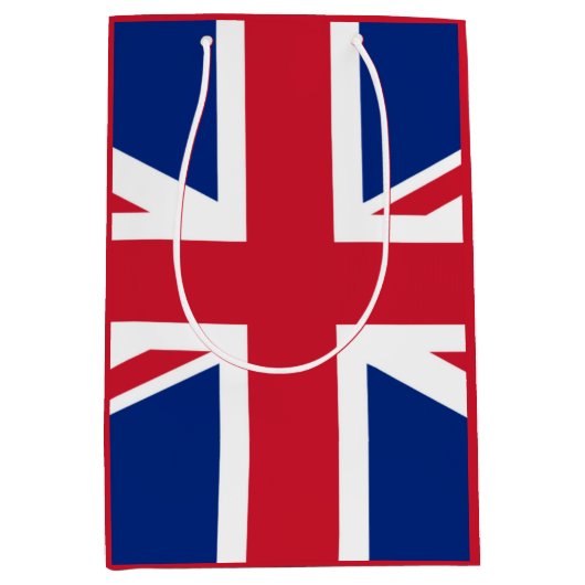 Britse vlag medium cadeauzakje (Voorkant)